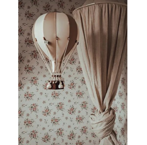 Hőlégballon - bézs színben, XXL méret