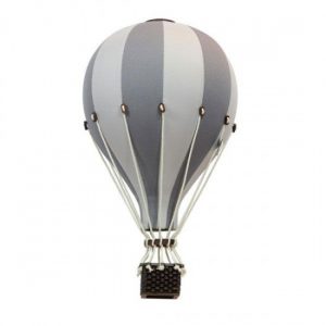 Hőlégballon – világosszürke színben, XXL méret