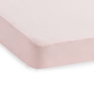 Gumis lepedő pamut – 60x120cm Halvány rózsaszín
