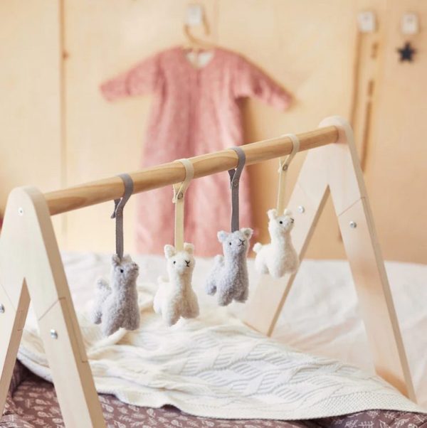 Babygym - babatornázó játékok - puha lámák (4db) - Image 3