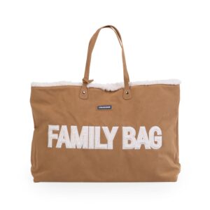 Childhome Family bag – Teddy Camel velúr