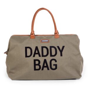 Childhome Daddy bag táska – vászon – khaki