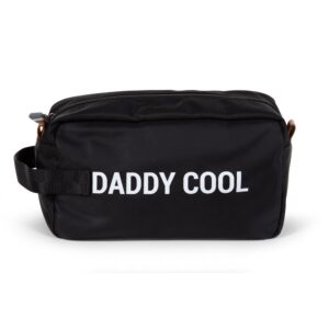 Childhome Daddy Cool piperetáska – Fekete/Fehér
