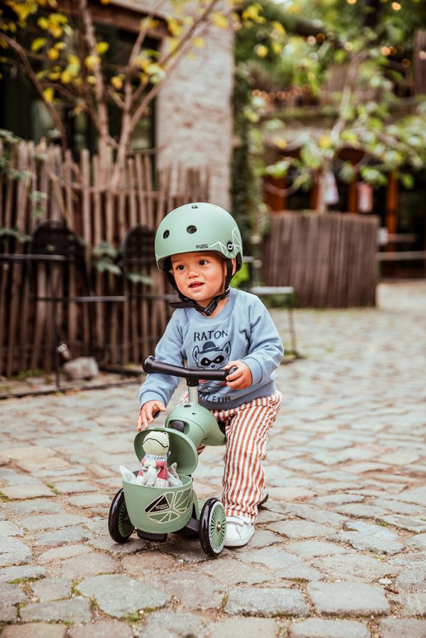 Scoot and Ride HighWayKick 1 motorroller - green lines - Image 8