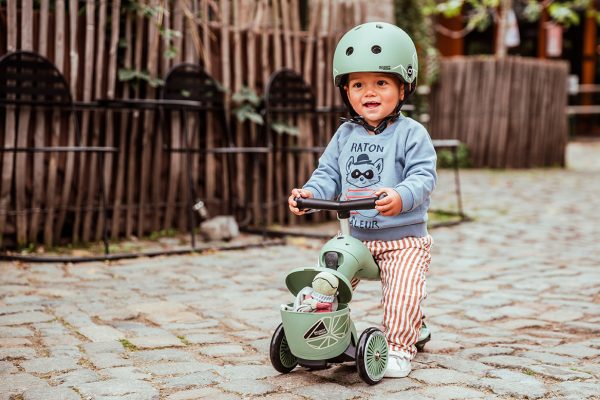 Scoot and Ride HighWayKick 1 motorroller - green lines - Image 9