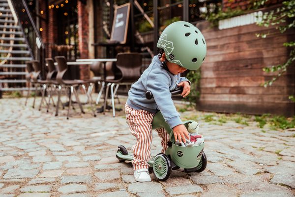 Scoot and Ride HighWayKick 1 motorroller - green lines - Image 10