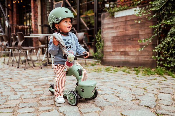 Scoot and Ride HighWayKick 1 motorroller - green lines - Image 11