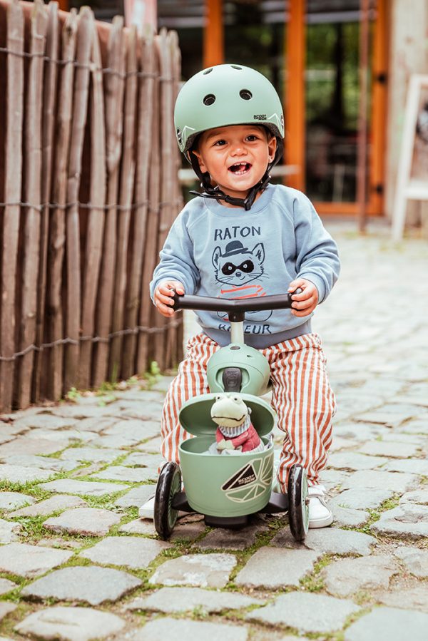 Scoot and Ride HighWayKick 1 motorroller - green lines - Image 12
