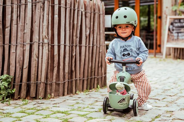 Scoot and Ride HighWayKick 1 motorroller - green lines - Image 13