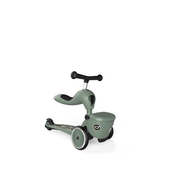 Scoot and Ride HighWayKick 1 motorroller - green lines - Image 2