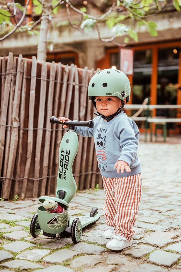 Scoot and Ride HighWayKick 1 motorroller - green lines - Image 18