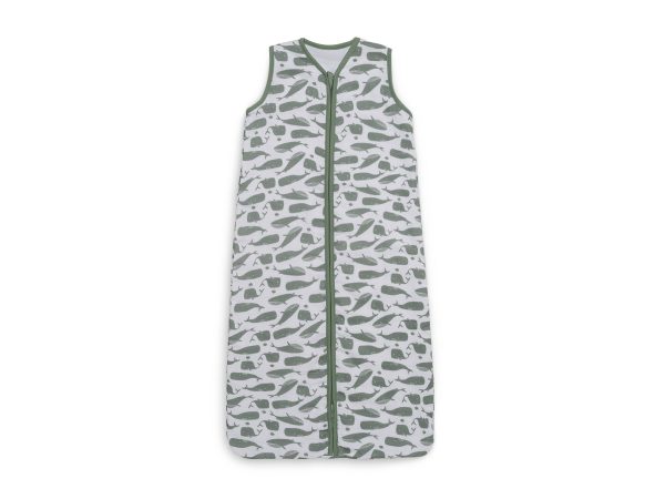 Baba hálózsák Jersey 110cm - Zöld bálnák