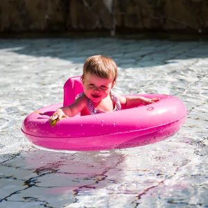 Gyerek beülős úszógumi – Rózsaszín