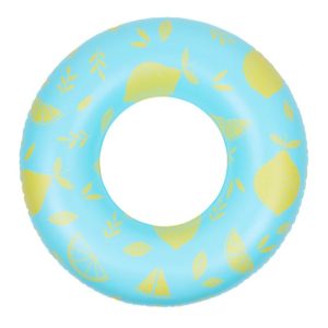 Gyerek úszógumi – Ø 90 cm – Kék citrom mintás