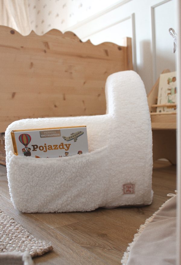 Gyerekfotel - teddy - fehér - Image 6