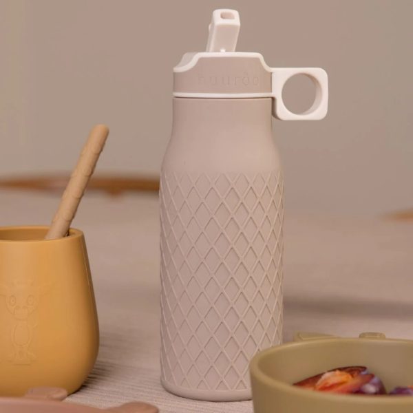 Nuuroo Isa szilikon ivópalack 400ml- Kavics - Image 2