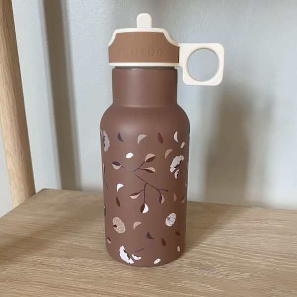 Nuuroo Juno szilikon ivópalack 350ml- Tökök és virágok - Image 4