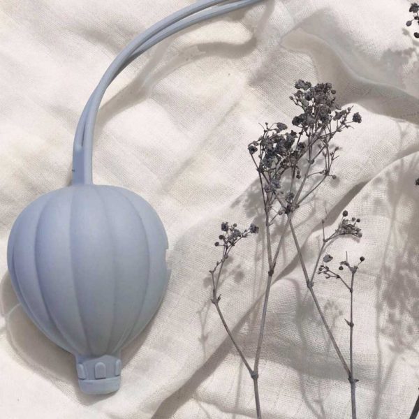 Petu Petu szilikon cumitartó hőlégballon- kék - Image 2
