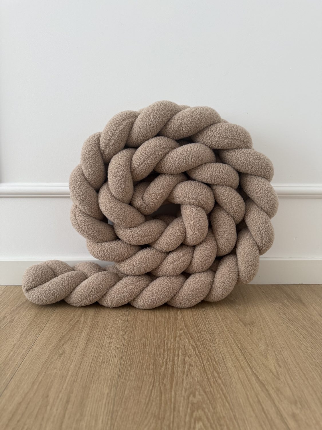 Teddy maci anyagú ágyrácsvédő - Választható színnel, fonással és hosszúsággal - Image 7