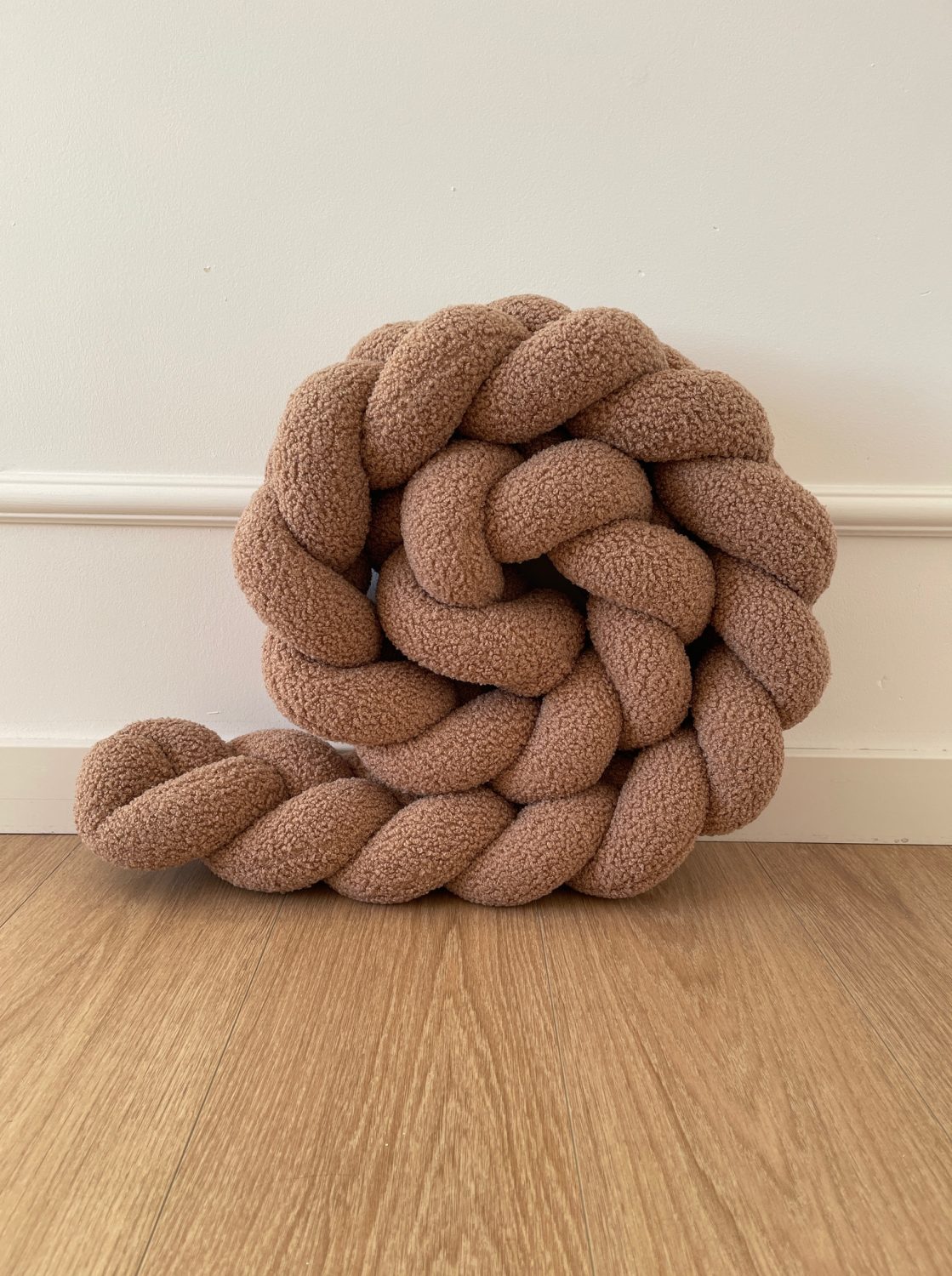 Teddy maci anyagú ágyrácsvédő - Választható színnel, fonással és hosszúsággal - Image 6