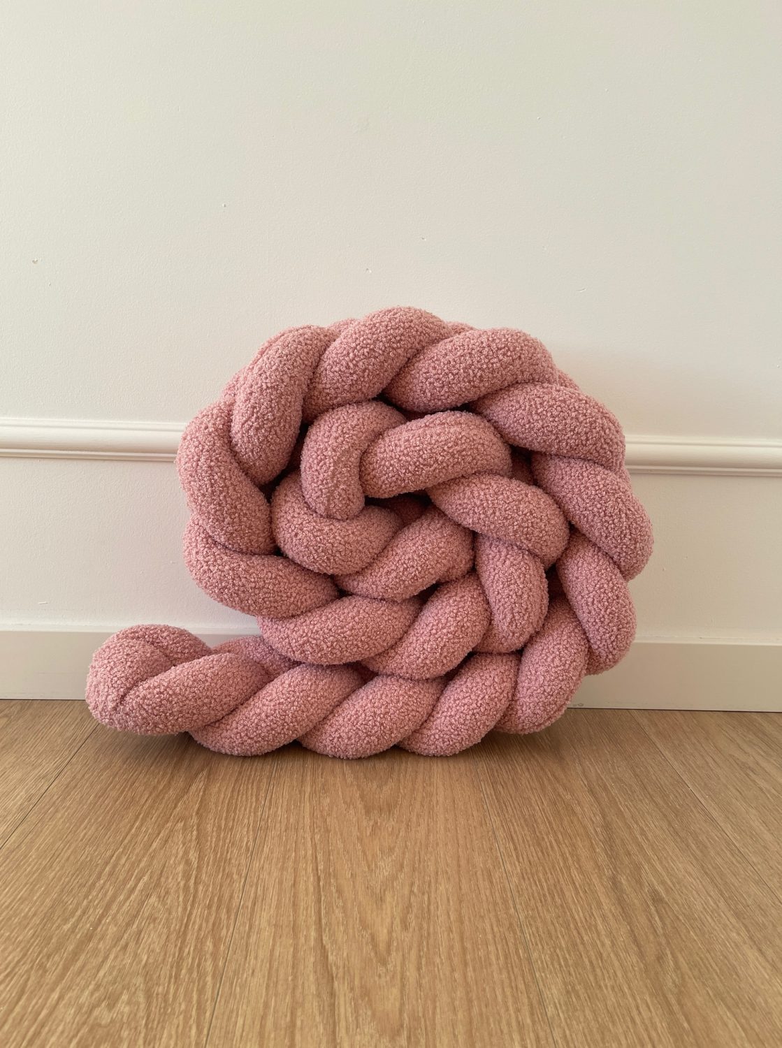 Teddy maci anyagú ágyrácsvédő - Választható színnel, fonással és hosszúsággal - Image 10